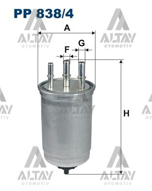 Ford Connect Yakıt Filtresi OEM 2T149155BE